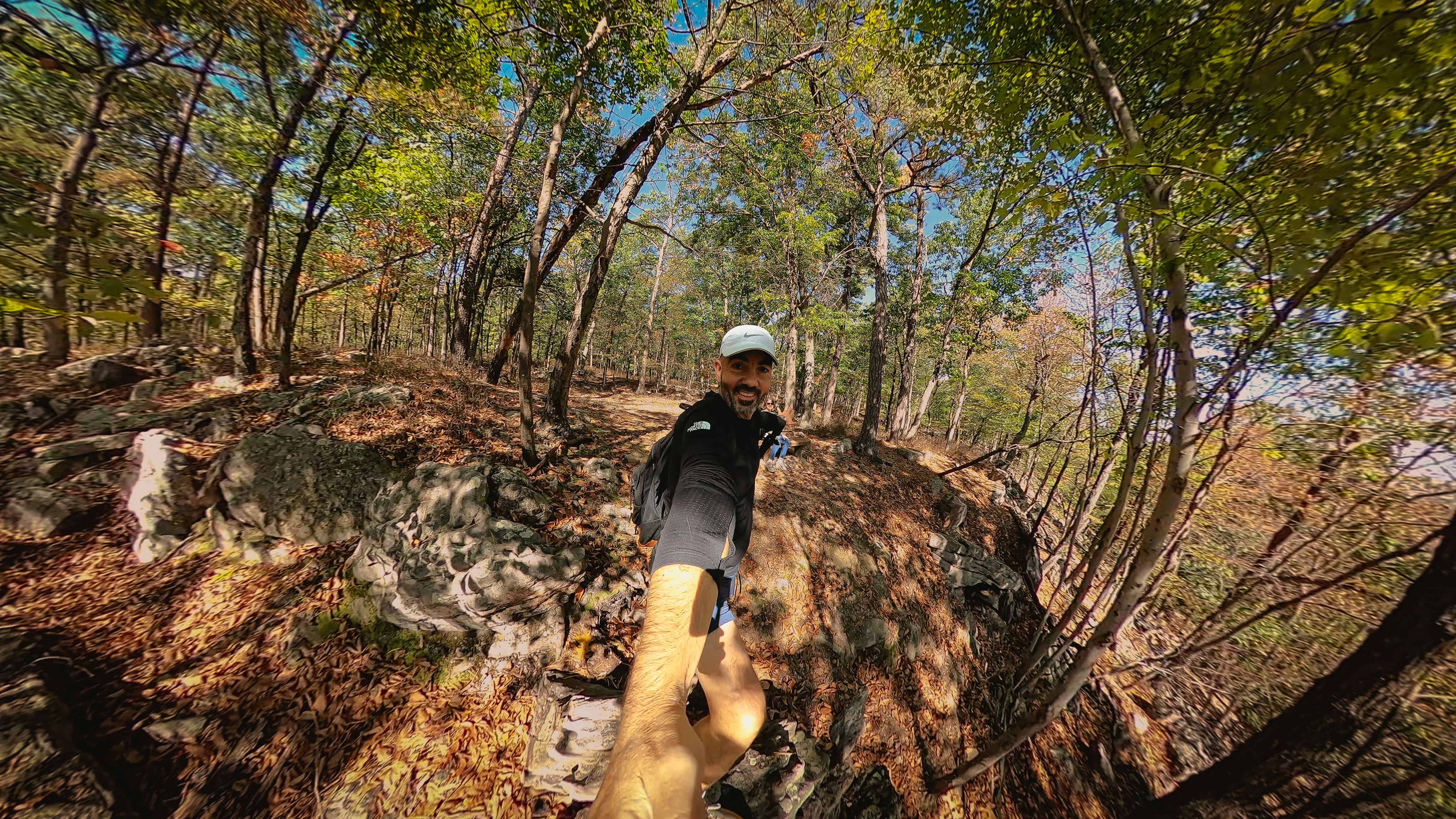 Selfie on the Laurel Trail at Cacapon State Park